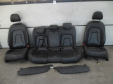 AUDI A4 B8 8K 2009 FOTELE KANAPA PRZOD TYL SKORA