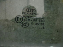 AUDI A4 B8 8K SZYBA DRZWI PRAWA TYL TYLNA