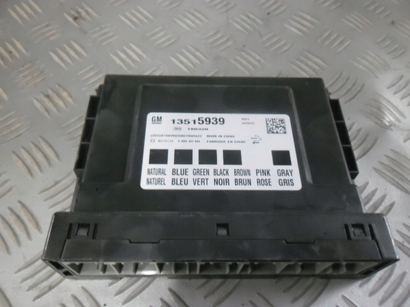 OPEL CORSA E 2019 MODUL STEROWNIK KOMFORT 13515939
