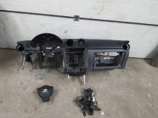 SEAT IBIZA III 6L 6Q DESKA KONSOLA PASY AIRBAG