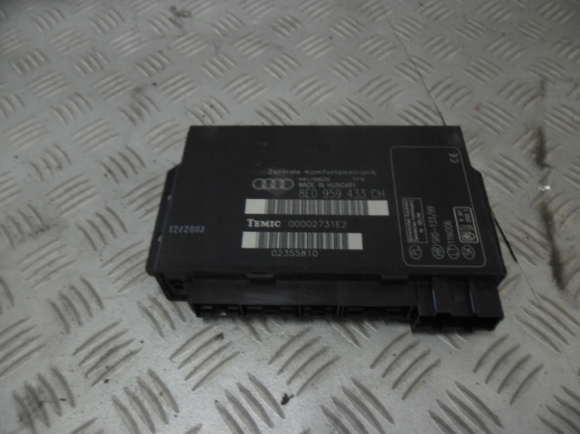 AUDI A4 B7 8E 2006 MODUL STEROWNIK 8E0959433CH