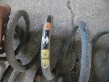 VW POLO 6R SPREZYNY ZAWIESZENIA TYL TYLNE