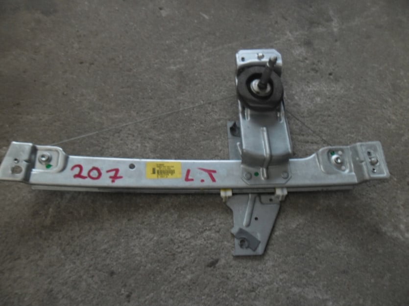 PEUGEOT 207 LIFT PODNOSNIK SZYBY LEWY TYL