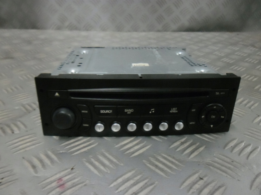 PEUGEOT 207 LIFT RADIO ODTWARZACZ CD 96662669XT