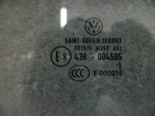 VW JETTA 5C6 VI SZYBA DRZWI PRAWA PRZOD PRZEDNIA
