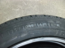 VW GOLF 7 VII 2016 KOLO ZAPASOWE DOJAZD 125/70 R16