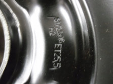 VW GOLF 7 VII 2016 KOLO ZAPASOWE DOJAZD 125/70 R16