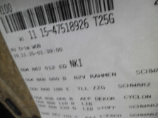 VW GOLF 7 VII 1.6 TDI TAPICERKA BOCZEK DRZWI PRAWY