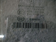 MERCEDES CLS W219 SZYBA DRZWI PRAWA TYL TYLNA
