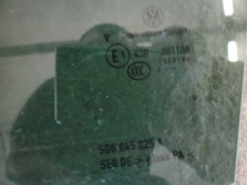 VW GOLF VII 7 LIFT 2019 SZYBA DRZWI LEWA TYL AS3