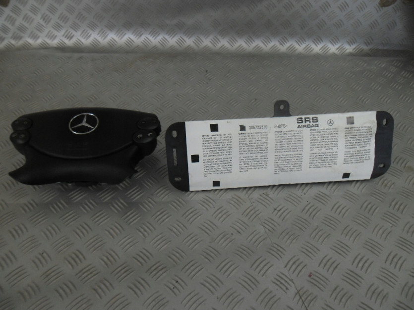 MERCEDES CLS W219 PODUSZKI AIR BAG KIEROWNICY DESK