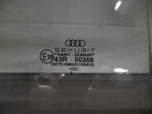AUDI A8 D3 4E SZYBA DRZWI PRAWA TYL KLEJONA LONG