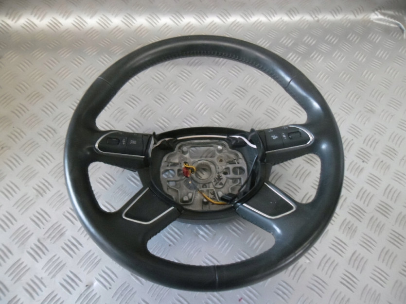 AUDI A8 D4 4H LIFT KIEROWNICA MULTIFUNKCYJNA SKORA