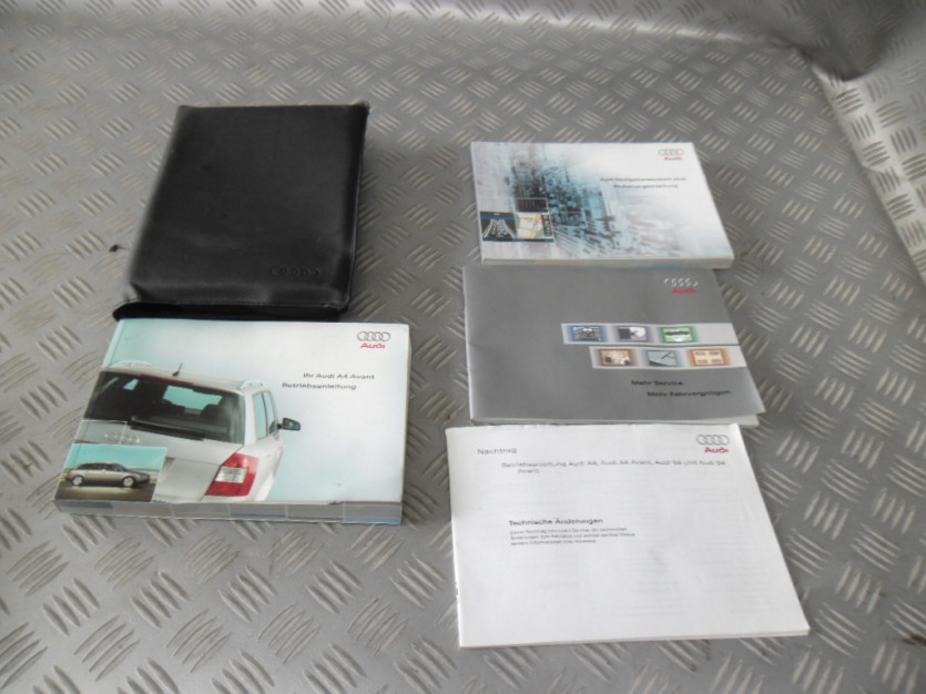 AUDI A4 B7 8E KOMBI KSIAZKA INSTRUKCJA