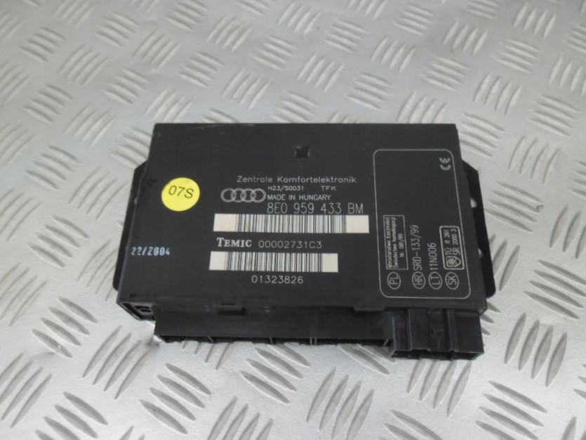 AUDI A4 B7 8E KOMBI STEROWNIK MODUL 8E0959433BM
