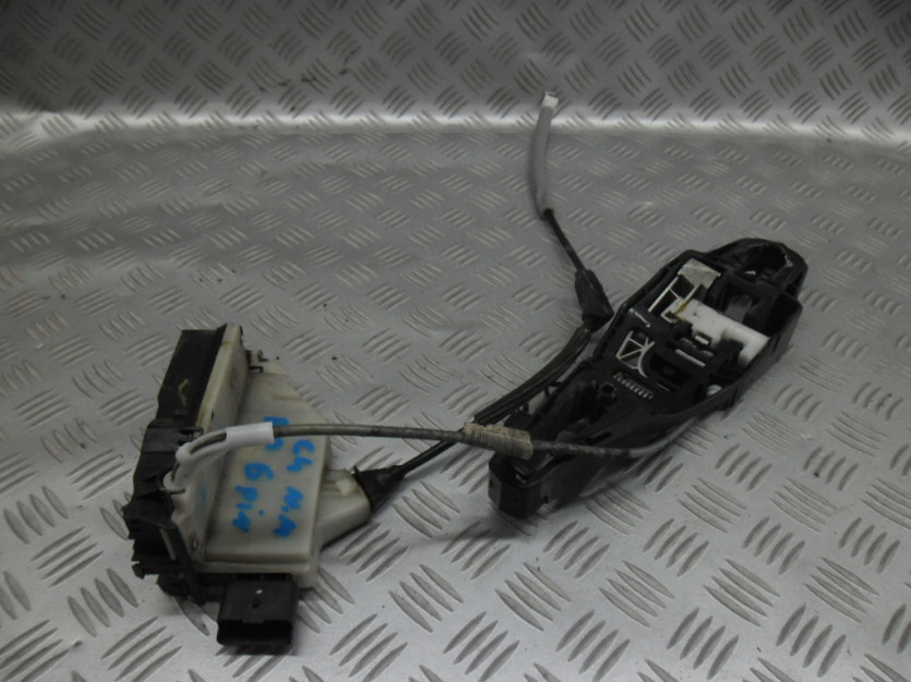 CITROEN C4 II B7 2012 ZAMEK DRZWI PRAWY PRZOD 6PIN