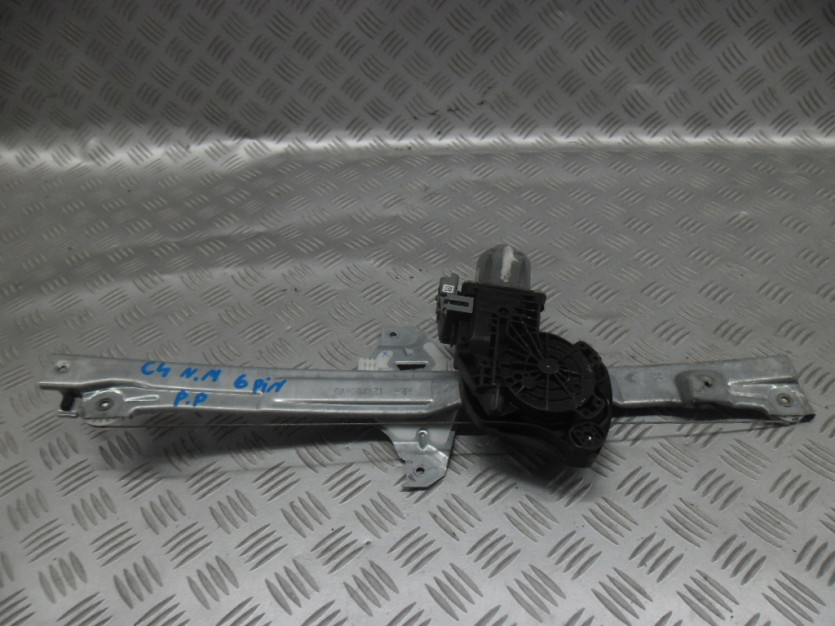 CITROEN C4 II B7 PODNOSNIK SILNIK SZYBY PRAWY PRZO