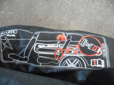 AUDI S4 B8 8K A4 TORBA WOREK NA NARTY 4L0886215D