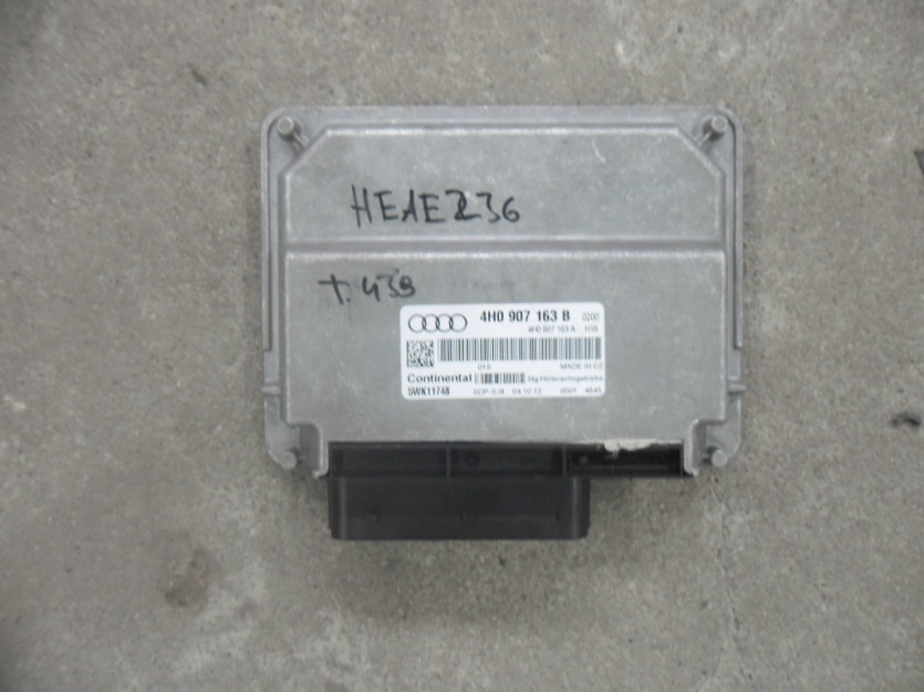 AUDI A8 4H D4 LIFT KOMPUTER QUATTRO 4H0907163B