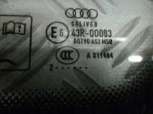 AUDI A8 S8 4H D4 SZYBA KAROSERYJNA PRAWA TYL TYLNA