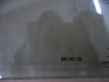 AUDI A4 B9 8W SZYBA DRZWI PRAWA TYL 2016