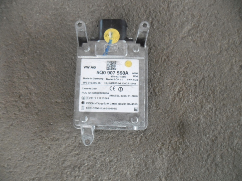 AUDI A3 8V MODUL STEROWNIK RADAR TYL 5Q0907568A