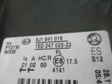 SKODA FABIA 2 II LAMPA PRAWA PRZOD 5J1941018