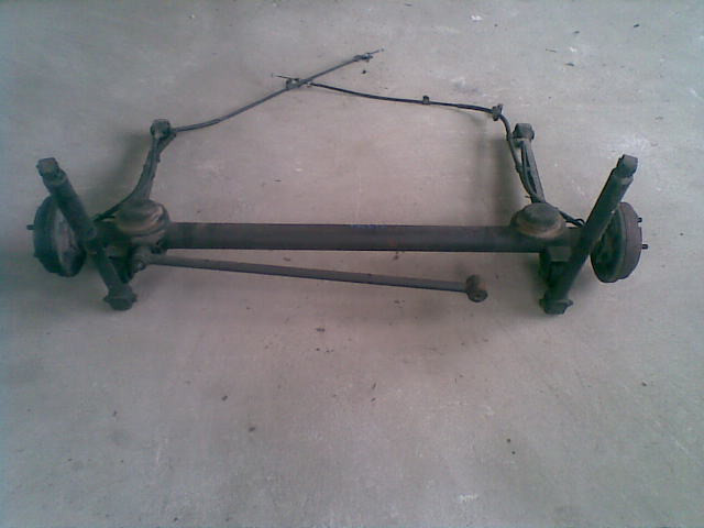 DAIHATSU CUORE 5 V 2002 L7 OS TYL TYLNA BELKA