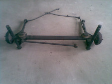 DAIHATSU CUORE 5 V 2002 L7 OS TYL TYLNA BELKA