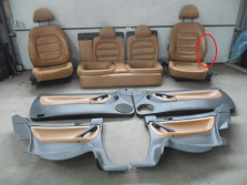 PEUGEOT 406 COUPE FOTELE KANAPA TAPICERKA SKORA