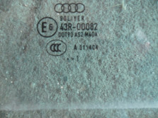AUDI A4 8K B8 ALLROAD SZYBA DRZWI LEWA TYL AS2