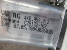 AUDI A6 C8 4K SILNIK SZYBY PRAWY TYL 4K0959812