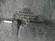 AUDI S4 B8 8K A4 2010 SZYBA DRZWI PRAWA PRZOD