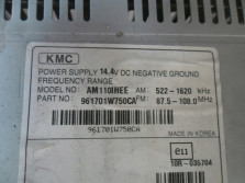 KIA RIO 3 III 2013 RADIO CD 961701W750CA
