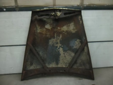 PEUGEOT 403 1967 AVANT MASKA POKRYWA SILNIKA