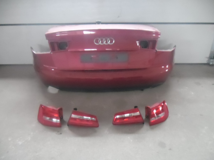 AUDI A6 4G C7 2013 KLAPA TYL LAMPY ZDERZAK LZ3F
