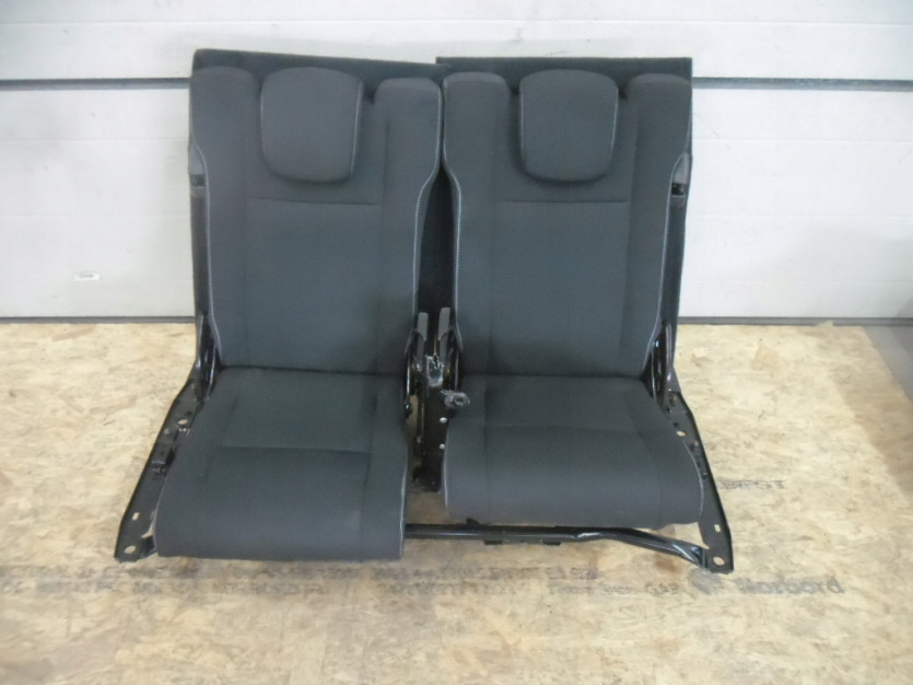 RENAULT SCENIC 3 III FOTELE TYL TYLNE 3 RZAD GRAND