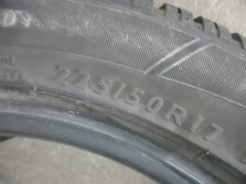 OPONY ZIMOWE DUNLOP 5-6mm 225 / 50 R17