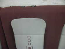 PARTNER III BERLINGO 2011 FOTELE KANAPA TYLNA TYL