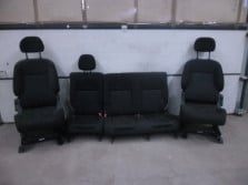 PARTNER III BERLINGO 2011 FOTELE KANAPA PRZOD TYL