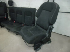 PARTNER III BERLINGO 2011 FOTELE KANAPA PRZOD TYL