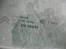 CITROEN C4 II 2 2014 SZYBA DRZWI PRAWA TYL TYLNA