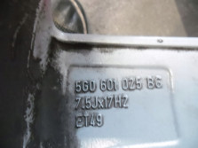 VW GOLF VII 7 ALUFELGA FELGA R17 ET49 5G0601025BG