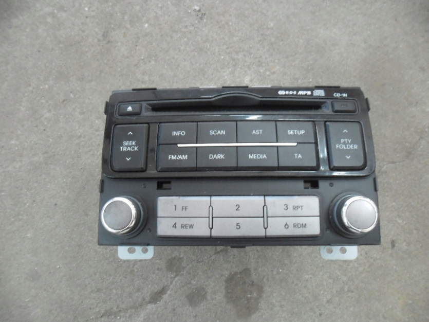HYUNDAI I20 LIFT 2013 RADIO PANEL 96121-1J250