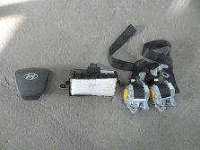 HYUNDAI I20 LIFT 2013 PODUSZKI PASY AIR BAG ZESTAW