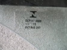 AUDI A3 8V LIFT CABRIO SZYBA LEWA TYL 8V7845297