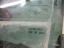 VW PASSAT CC LIFT 2014 SZYBA DRZWI LEWA TYL TYLNA