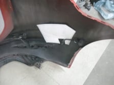 VW TOURAN 5T LIFT 2018 ZDERZAK TYL 6X PDC LB2Y