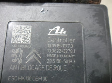 PEUGEOT 208 2014 POMPA ABS ESC MK100 9804162080