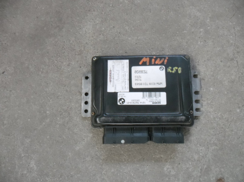 MINI COOPER S R50 KOMPUTER SILNIKA 1.6T 7527610-01